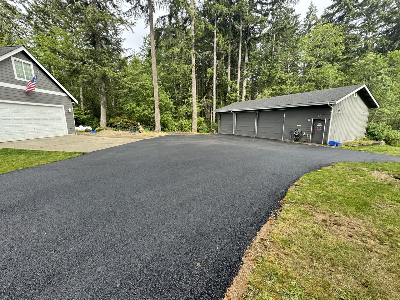 Coastal Asphalt Paving project near Tenino, WA